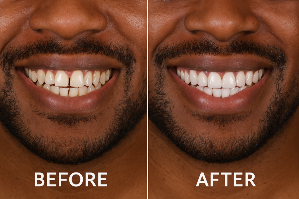 Dental porcelain veneers in Redditch