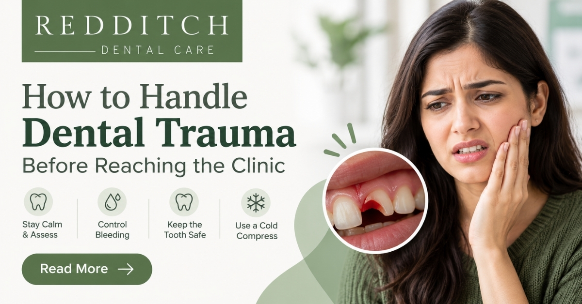 How to Handle Dental Trauma Before Reaching the Clinic